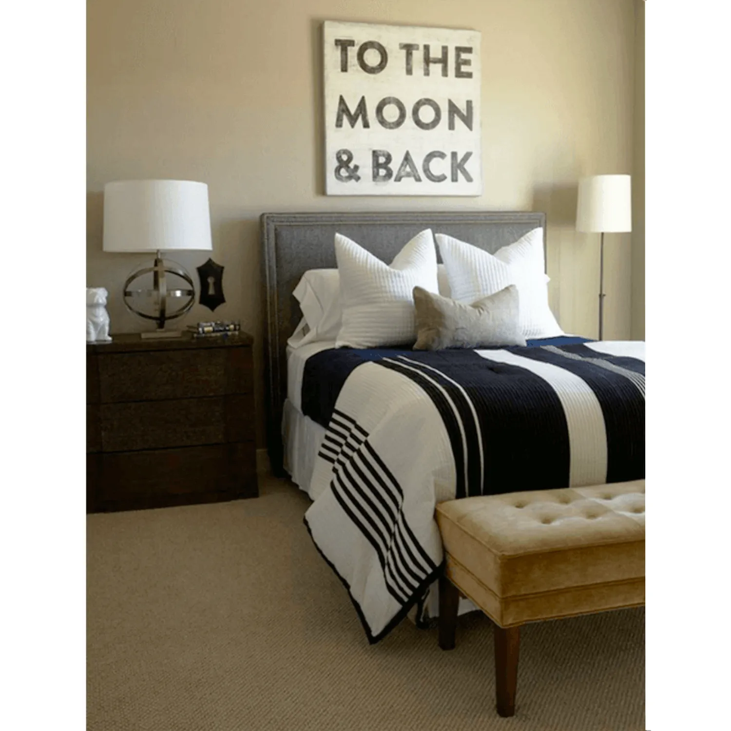 Sugarboo Art Print: To The Moon and Back