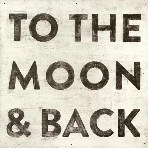 Sugarboo Art Print: To The Moon and Back