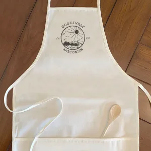 Sunshine Vista w/ City, State - Women's Apron