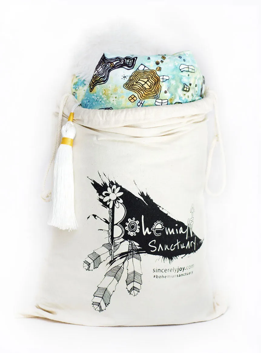 'Surreal Sky' shag art blanket