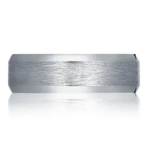 Tacori Brush Finish Mens Wedding Band - 5mm