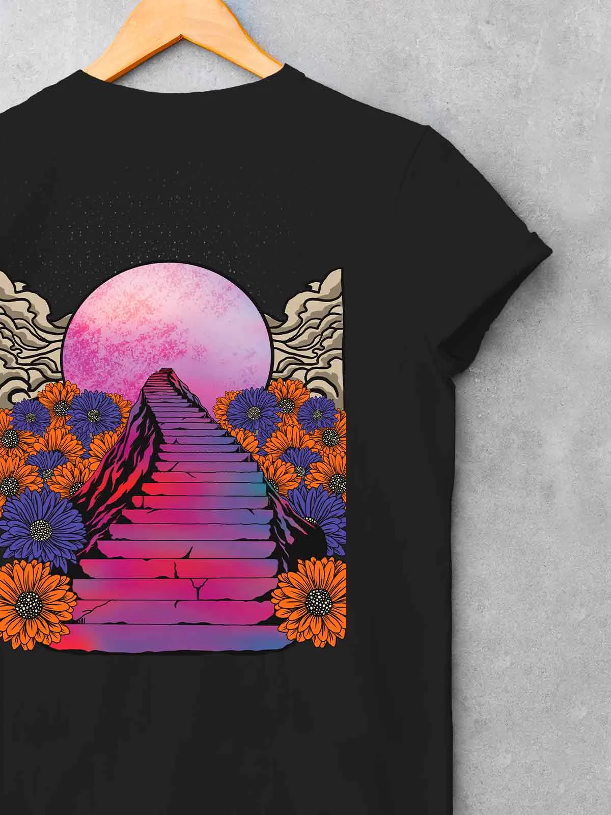 The Moon Party | Backprint T shirt