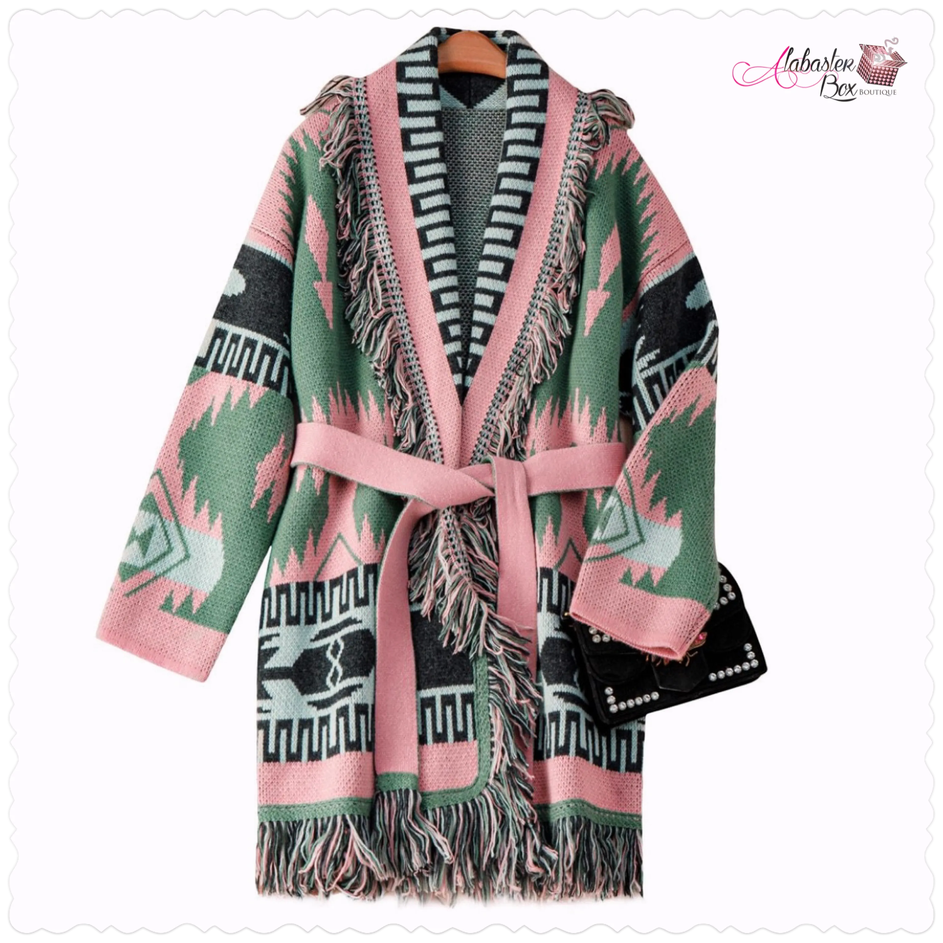 The "AKAhemian 💕💚" Cardigan