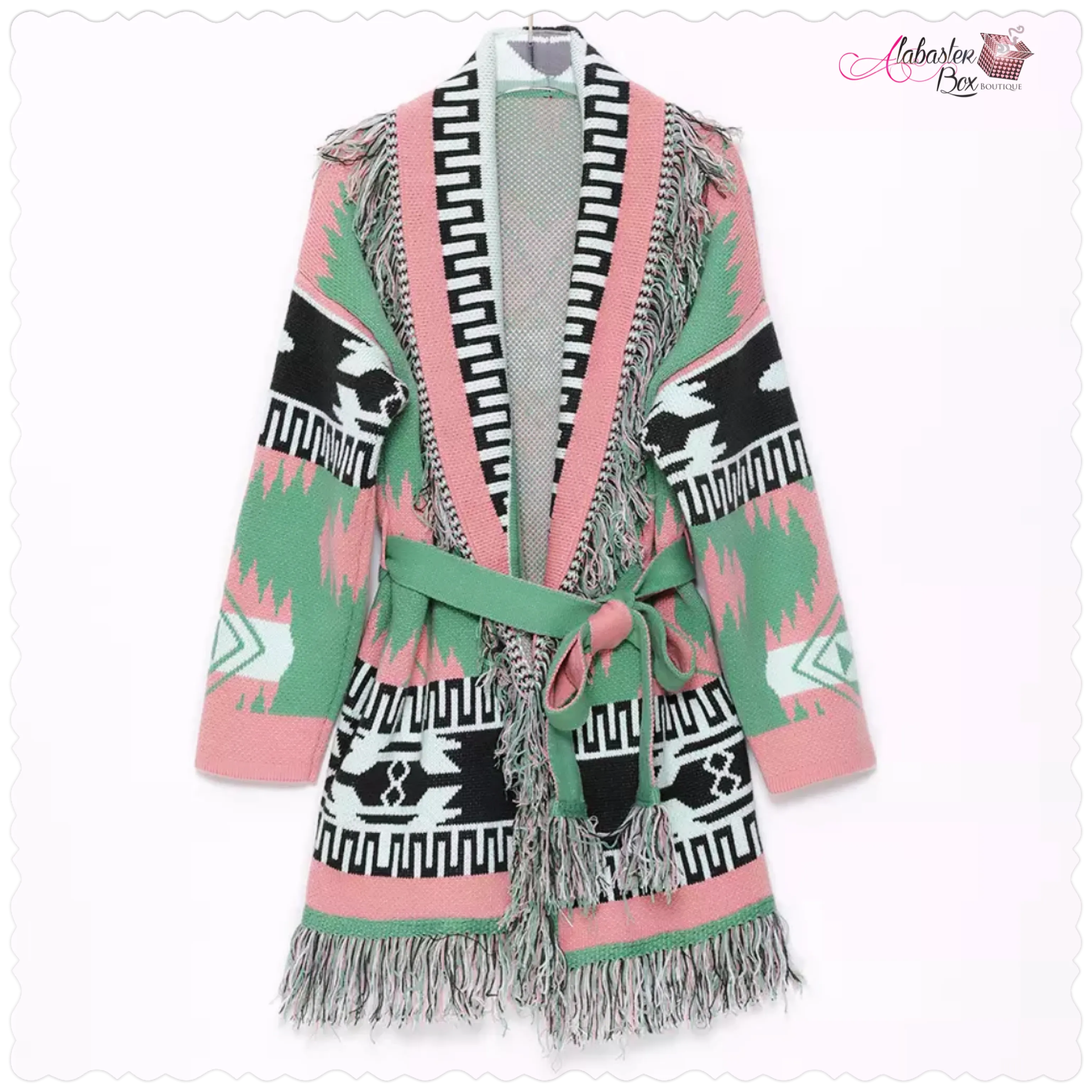 The "AKAhemian 💕💚" Cardigan
