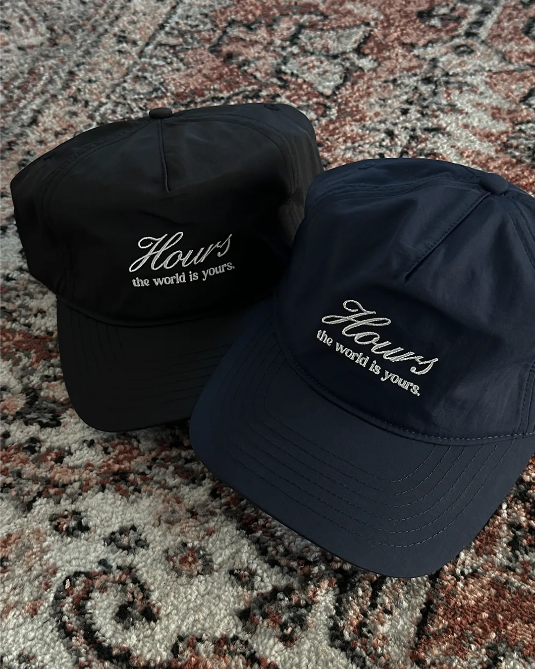 The World is Yours Nylon Cap - Navy