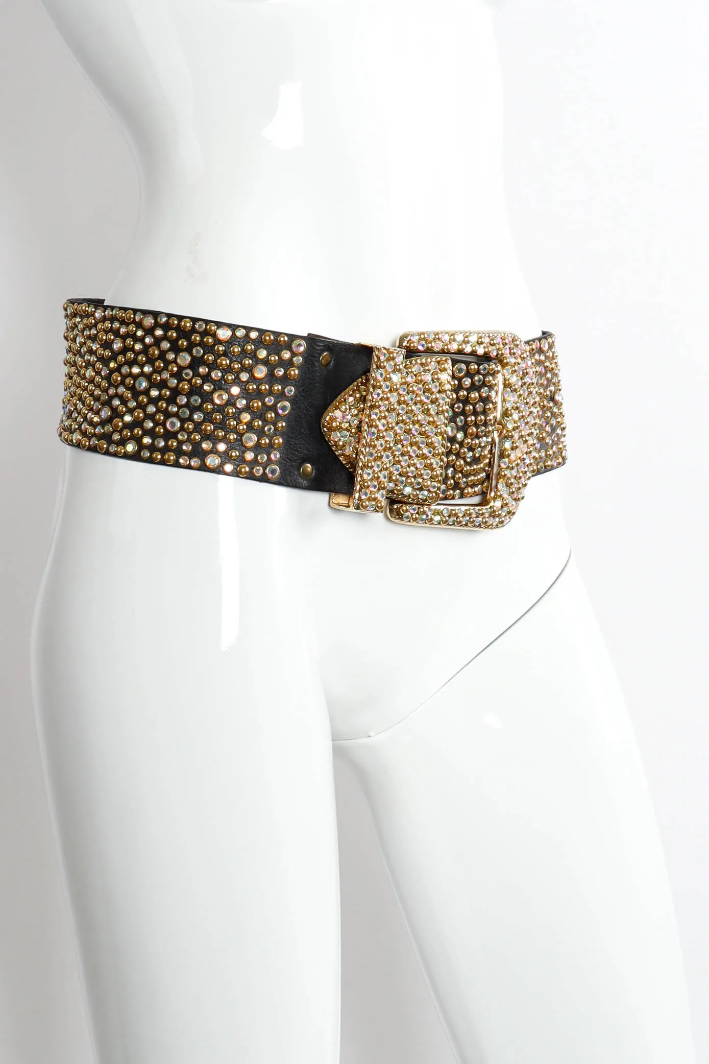 Thousand Shimmer Leather Belt