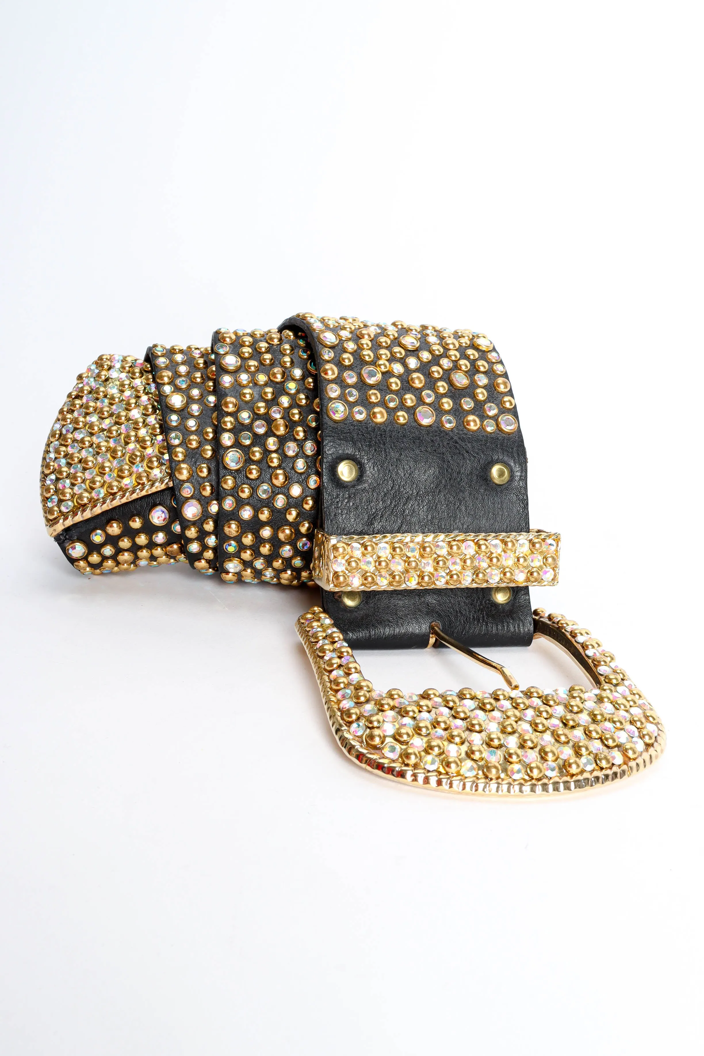 Thousand Shimmer Leather Belt