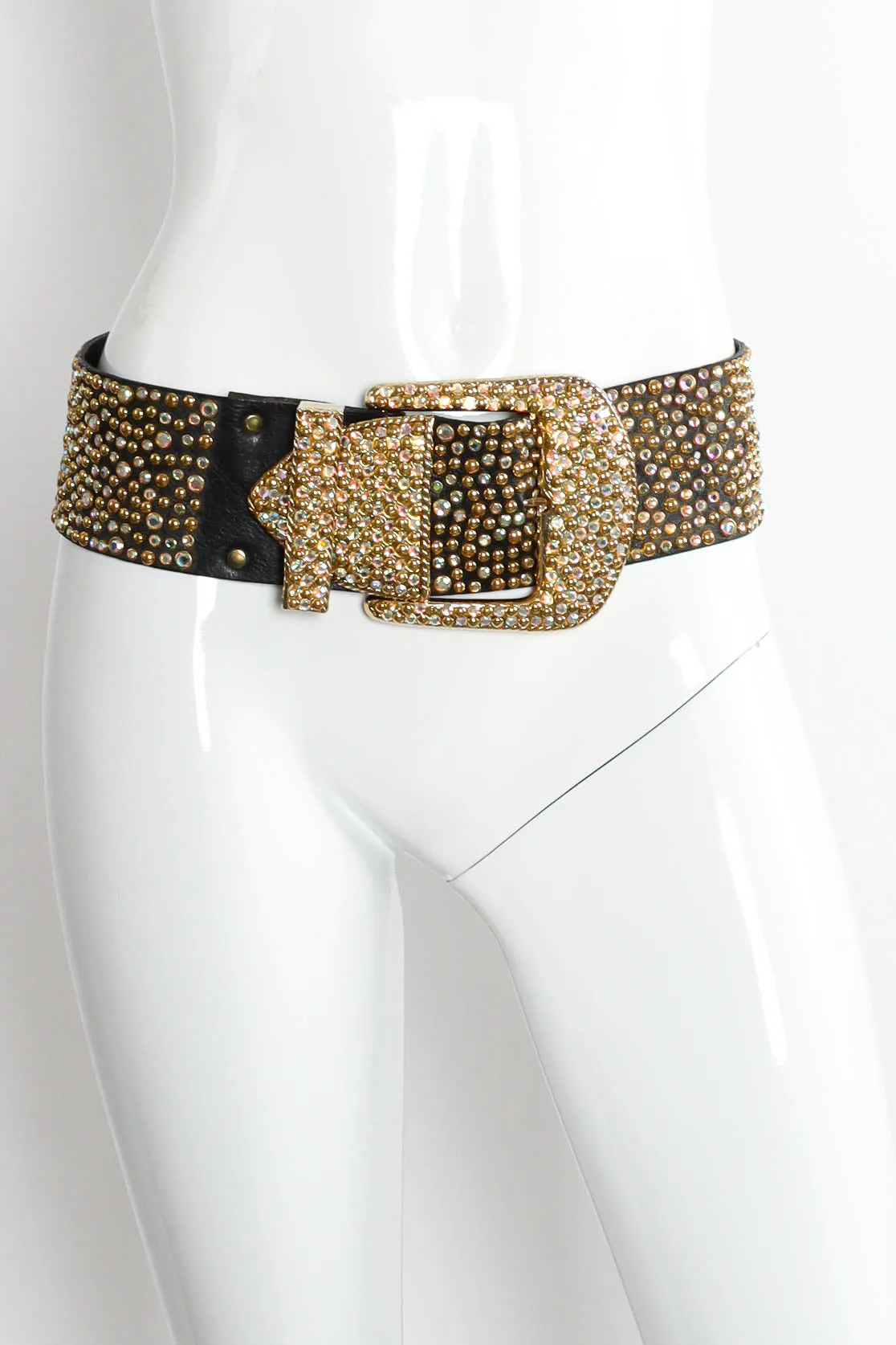 Thousand Shimmer Leather Belt