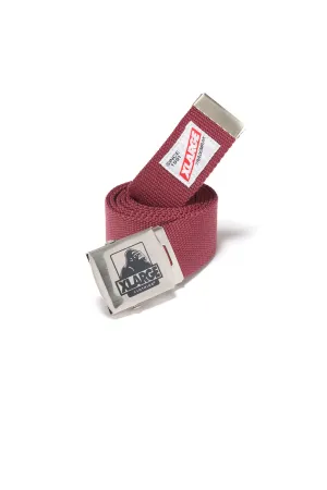 TRADEMARK WEB BELT  - BURGUNDY