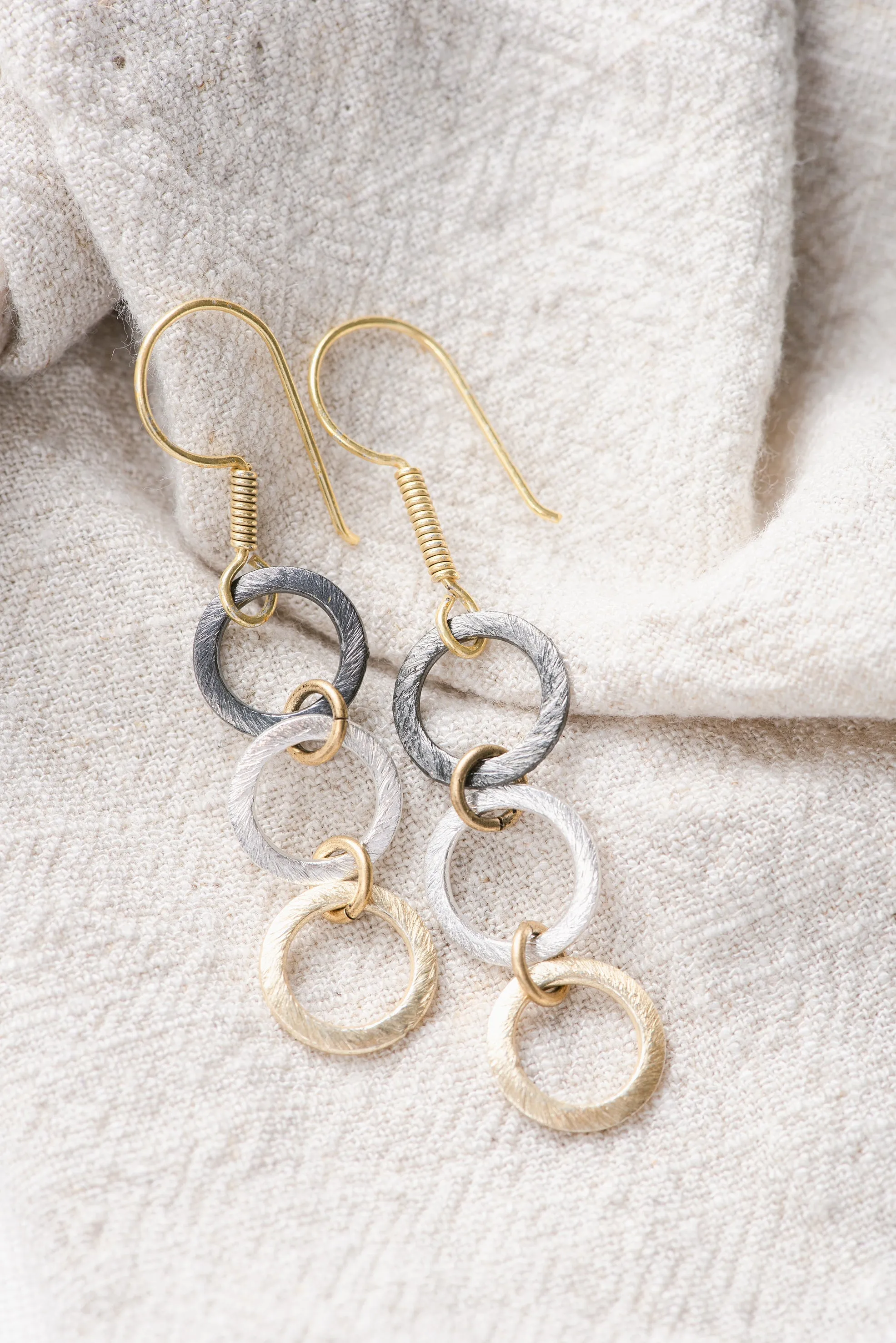 Triple Play Earrings