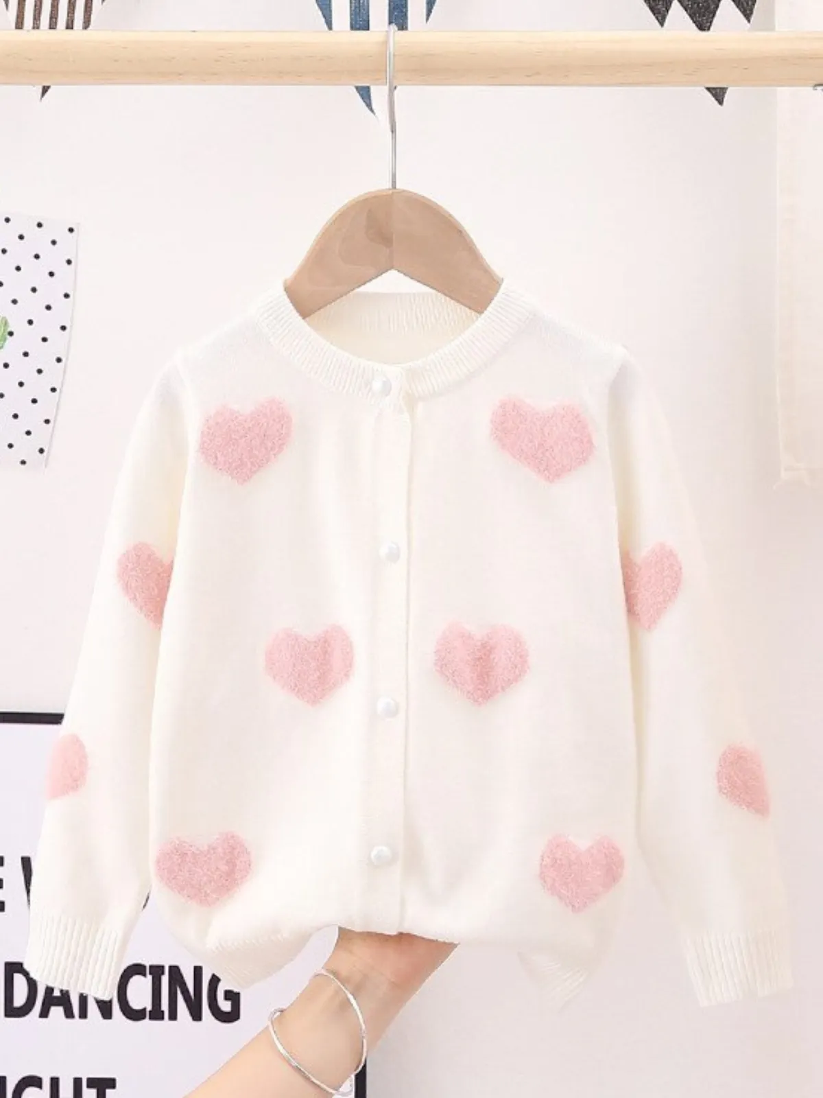 Truly Loved Heart Knit Cardigan