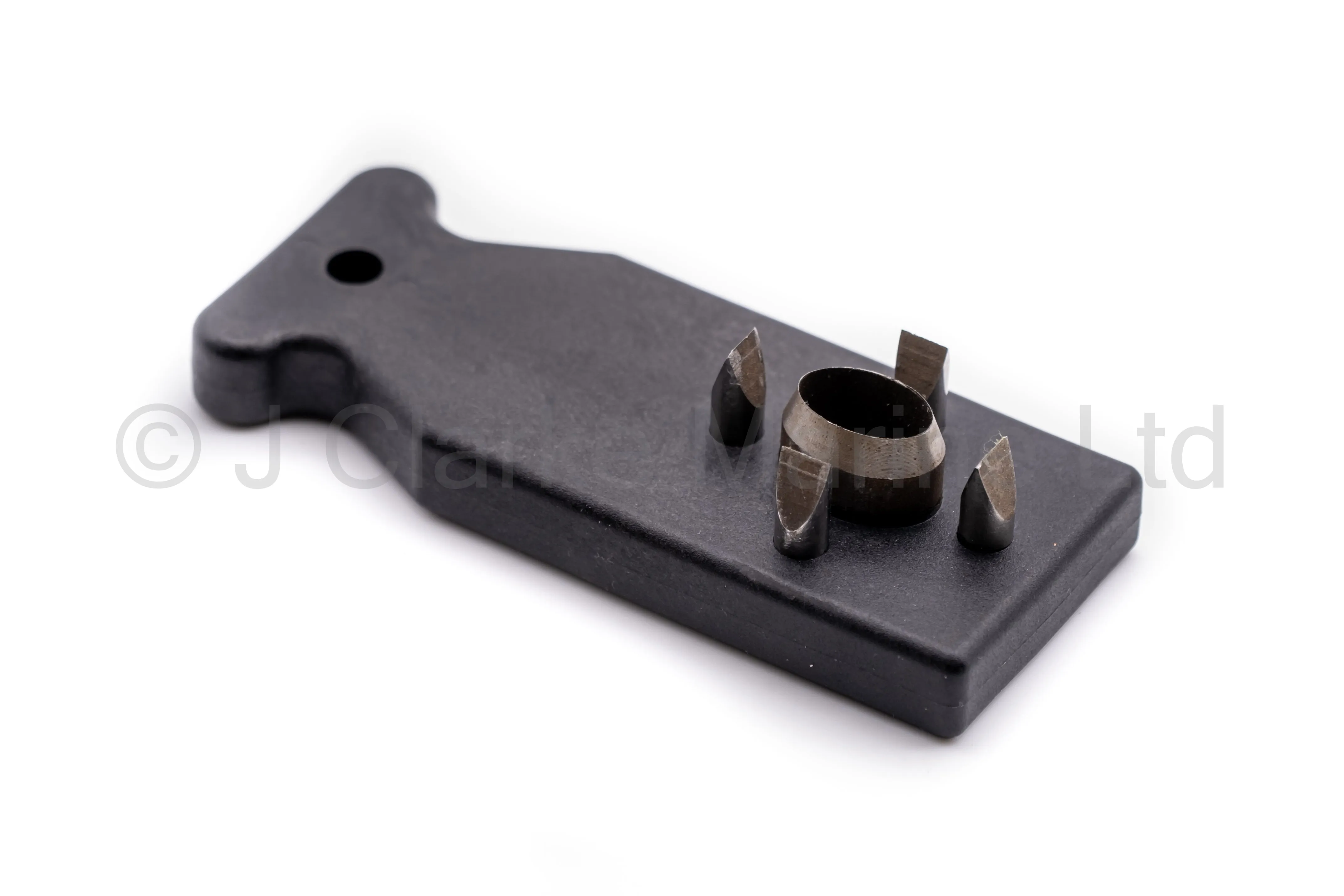 Turnbutton hole punch cutter tool (J Clarke Marine design)