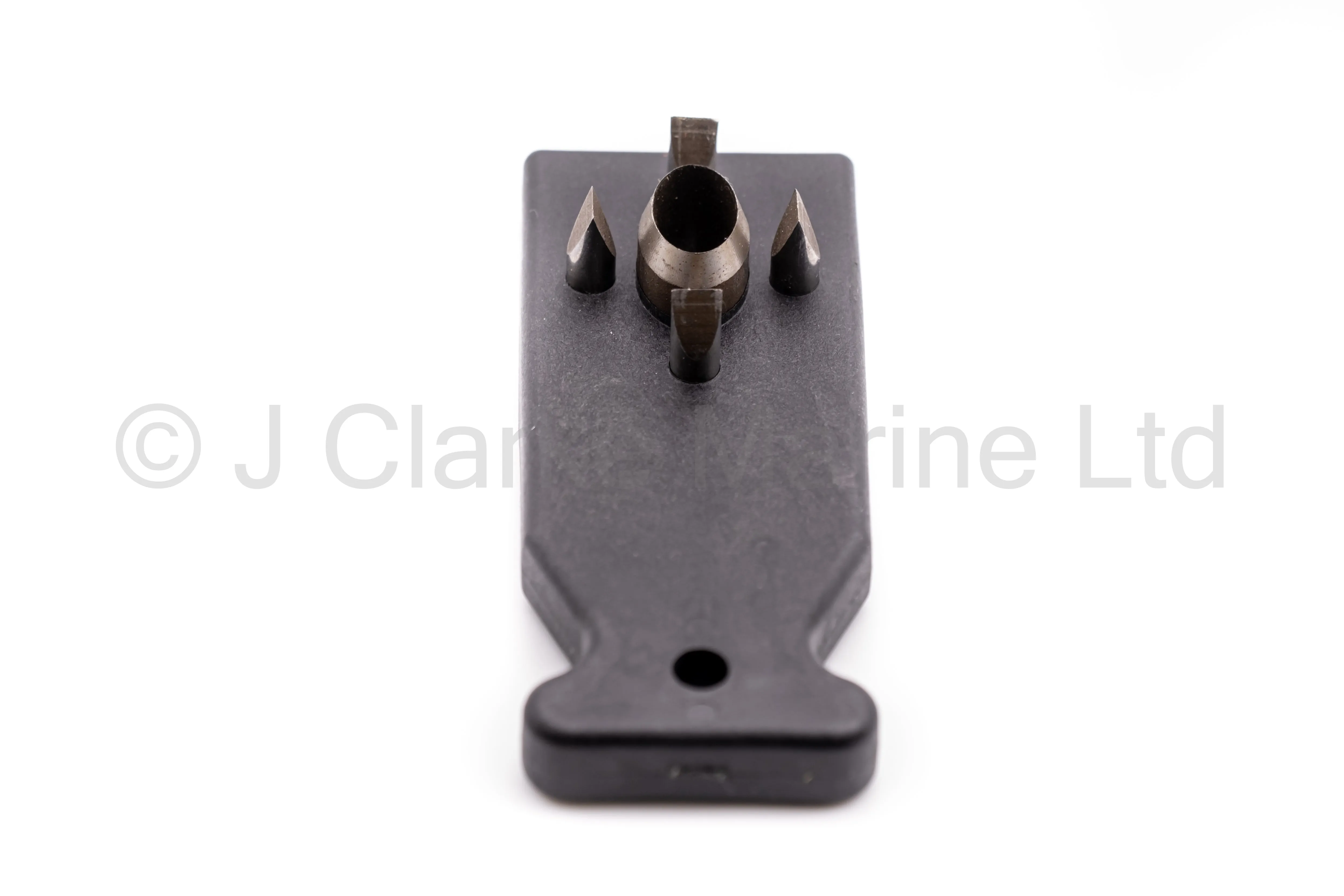 Turnbutton hole punch cutter tool (J Clarke Marine design)