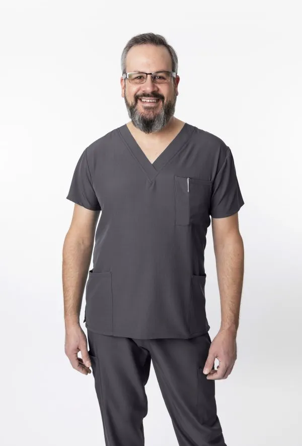 Unisex Stretch Scrub Top