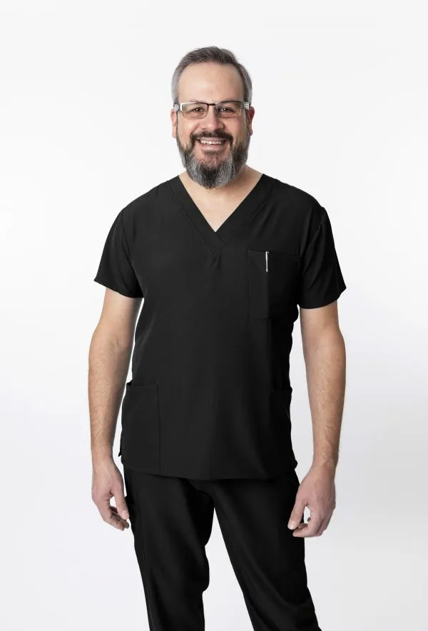 Unisex Stretch Scrub Top