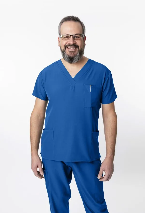 Unisex Stretch Scrub Top