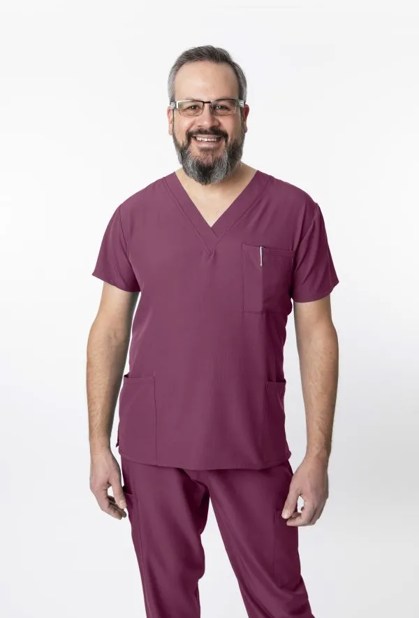 Unisex Stretch Scrub Top