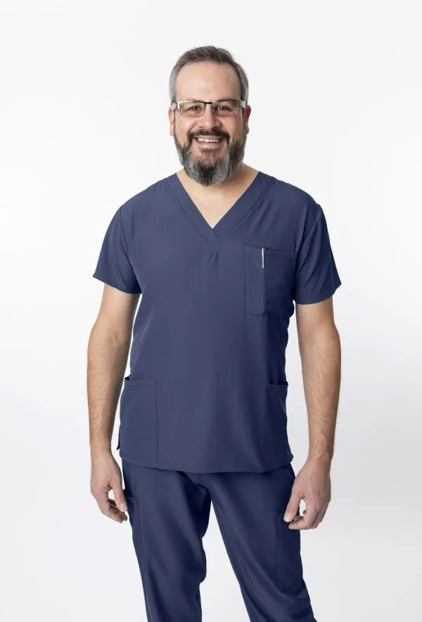 Unisex Stretch Scrub Top