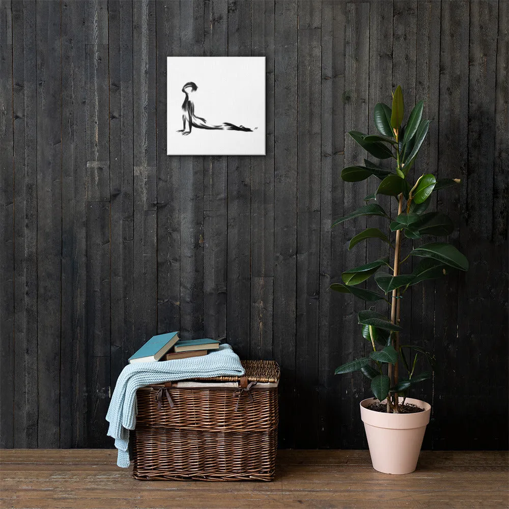 Upward Facing Dog - Canvas