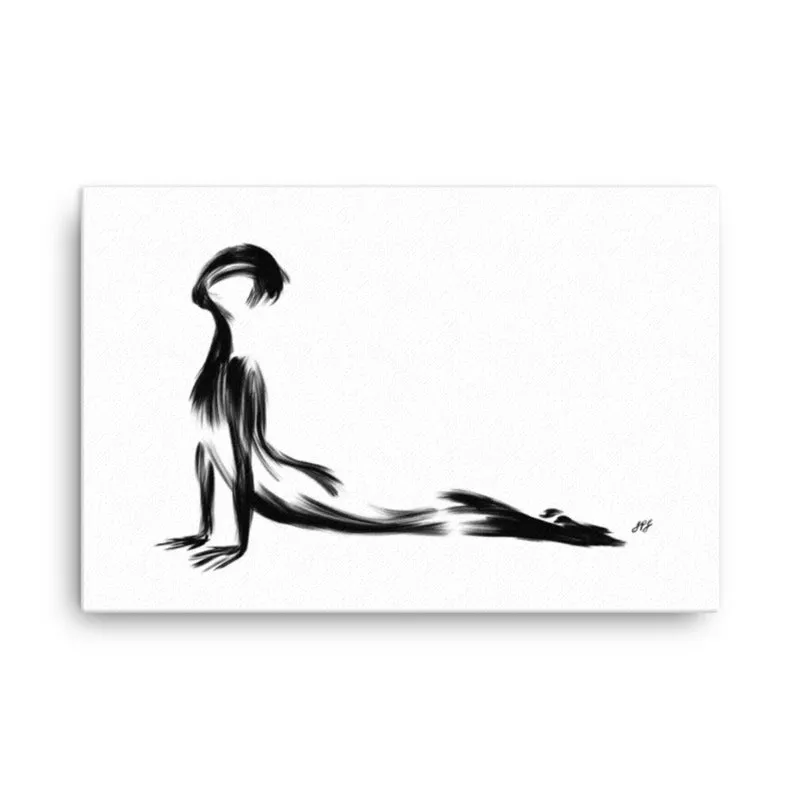 Upward Facing Dog - Canvas
