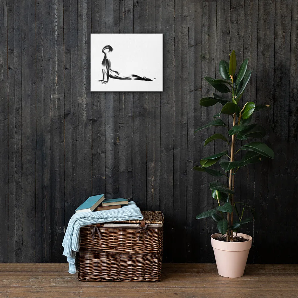 Upward Facing Dog - Canvas