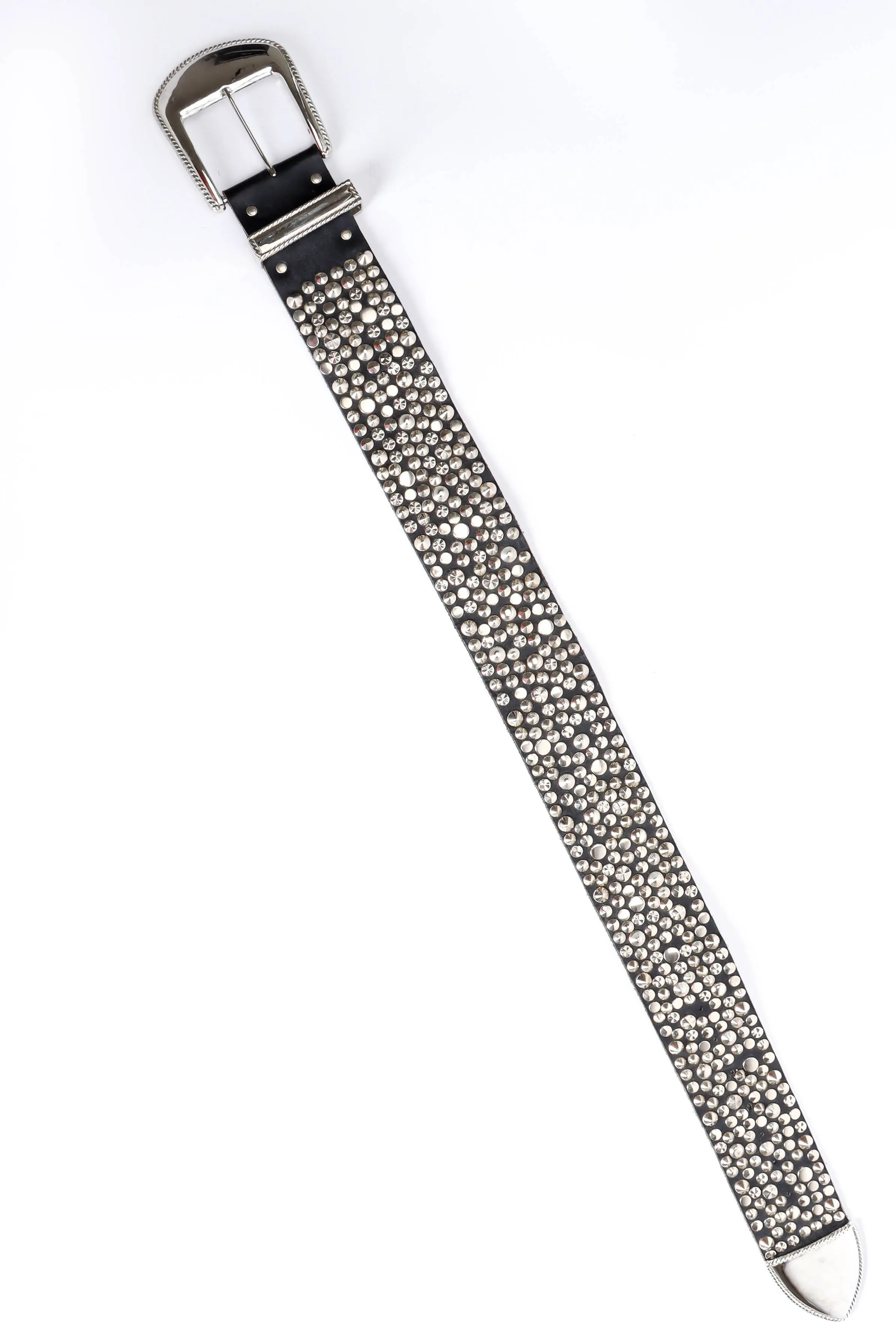 Variety Studded Leather Belt
