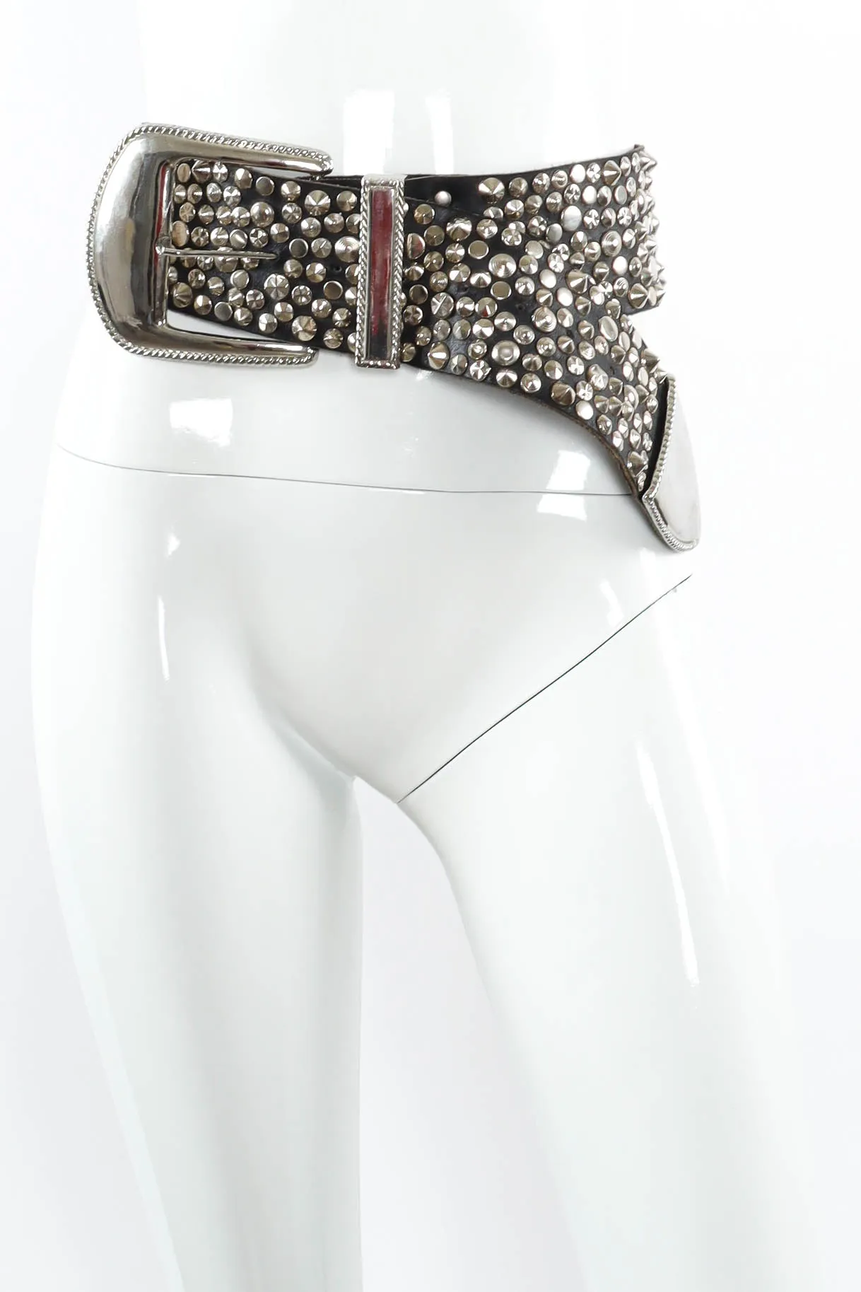 Variety Studded Leather Belt
