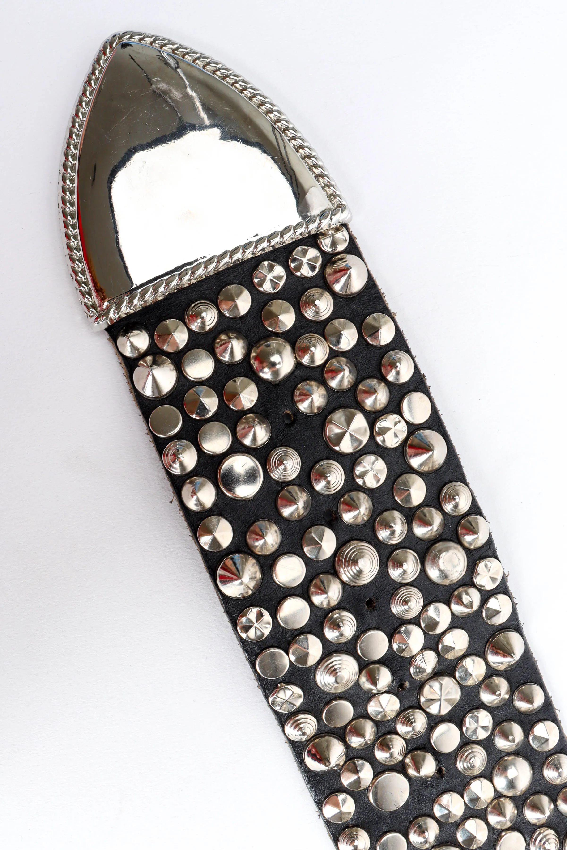Variety Studded Leather Belt