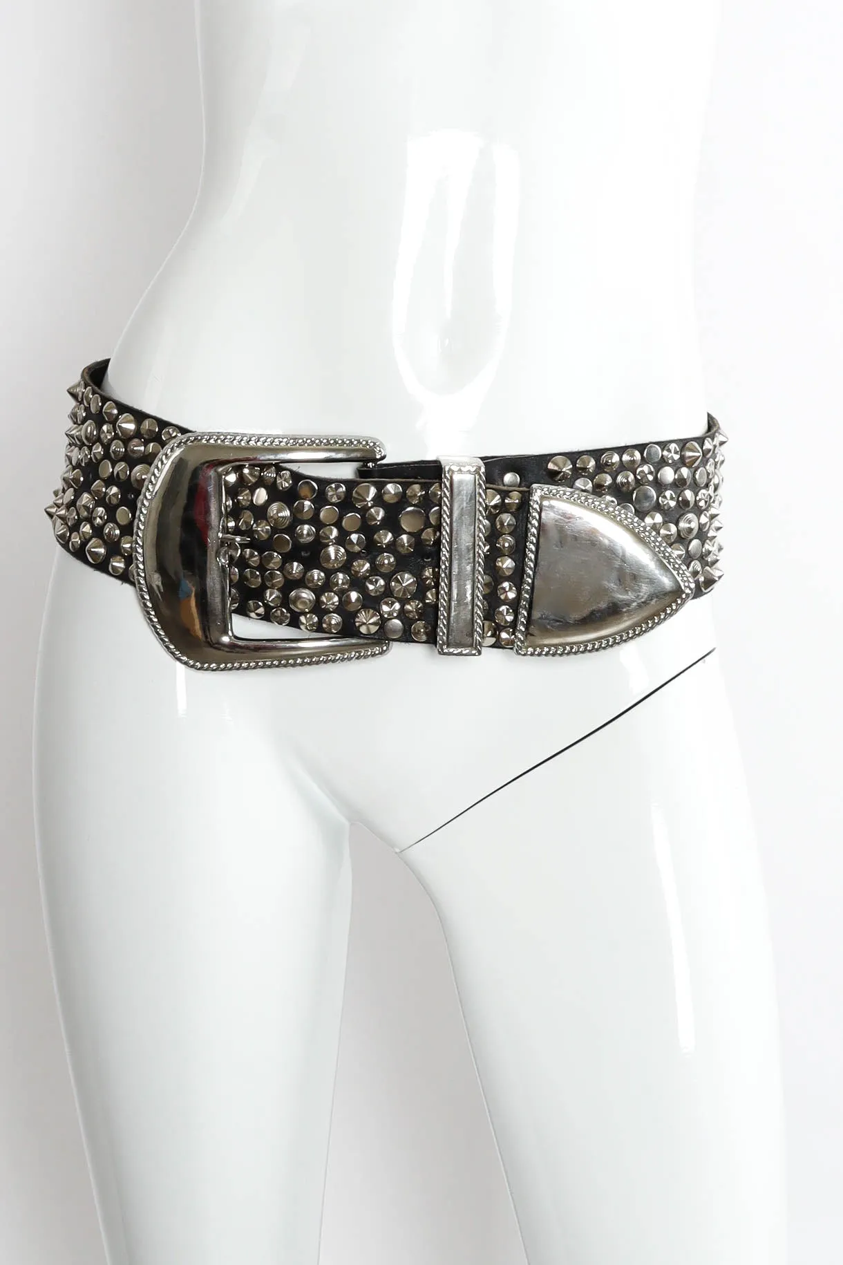 Variety Studded Leather Belt