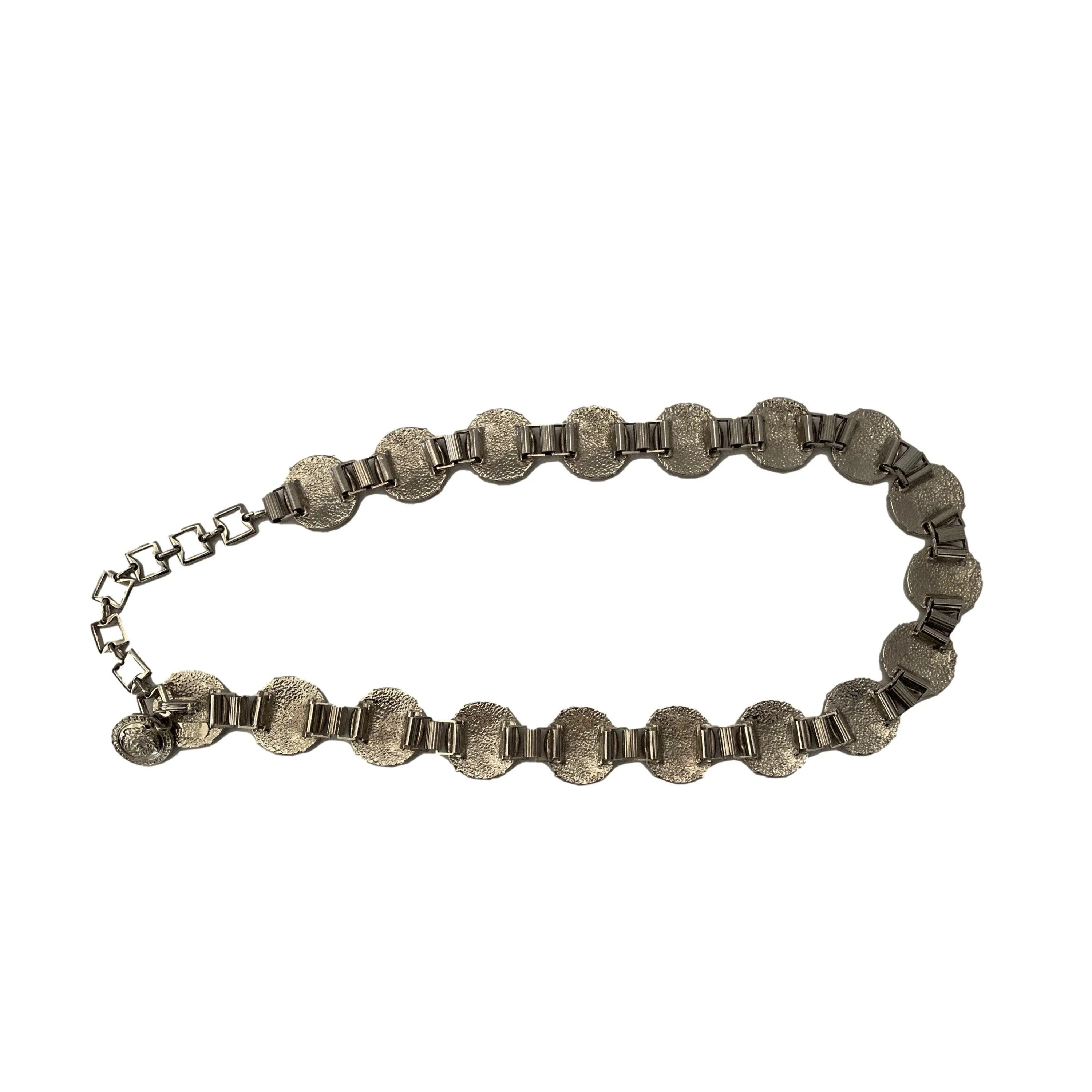 Versace Silver Charm Belt