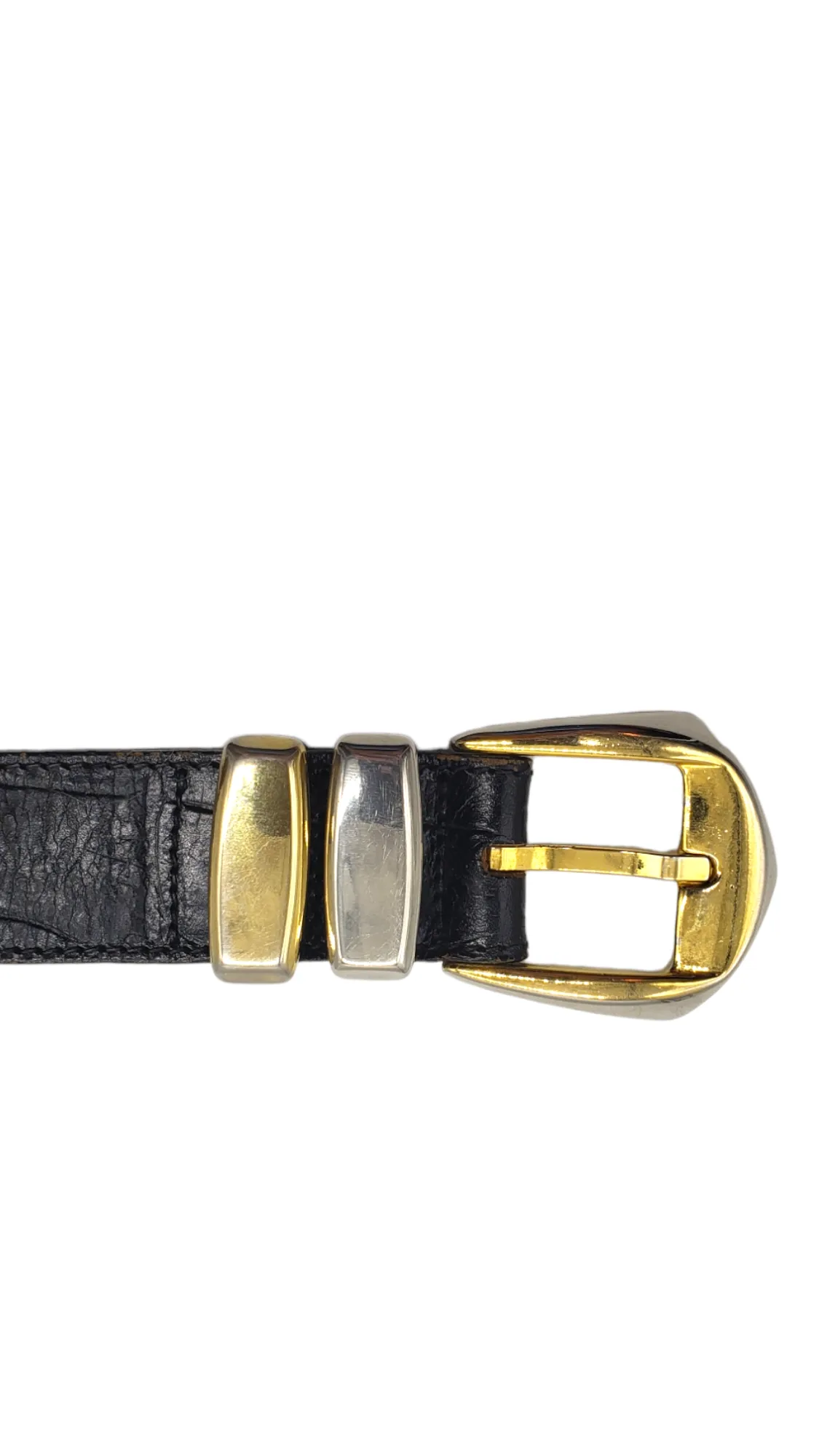 Versace Vintage Black Studded Size XS/S Mini Pouch Belt