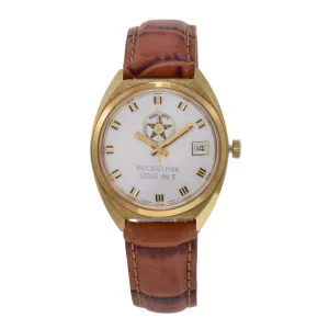 Vintage 1970's Philadephia Fraternal Order of Police Sears and Roebuck Automatic Watch
