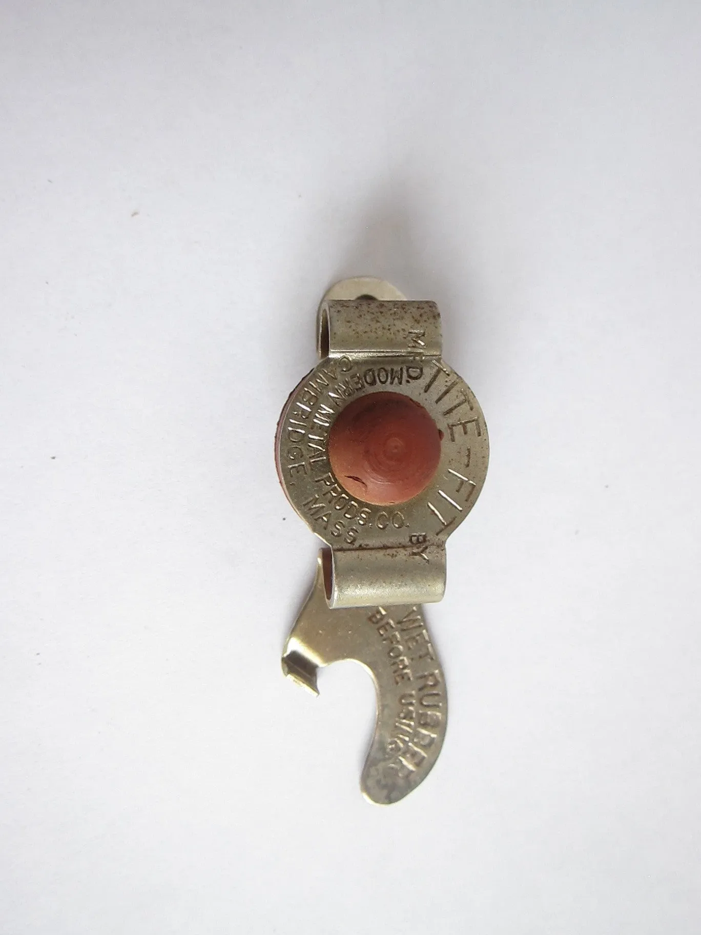 Vintage Advertising Tite Fit Bottle Caps Cardboard Store Display