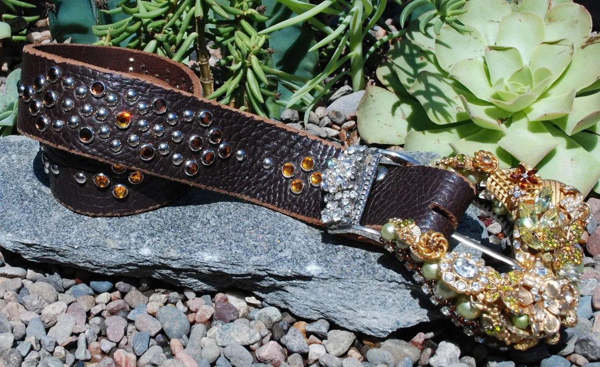 Vintage Butterfly Belt & Buckle - Small
