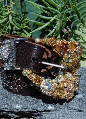 Vintage Butterfly Belt & Buckle - Small