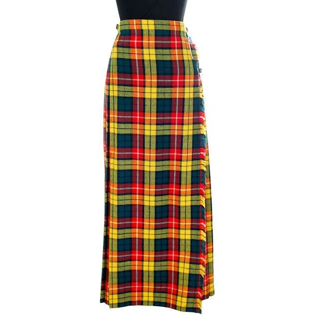 Vintage Ladies Scottish Maxi Skirt Made In Scotland Laird-Portch Small