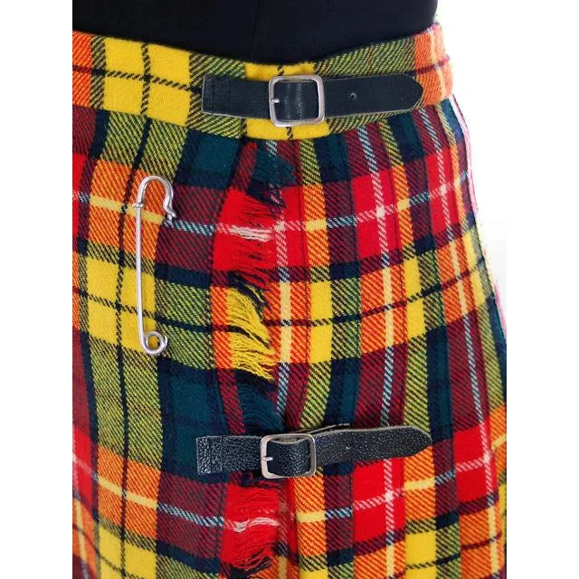 Vintage Ladies Scottish Maxi Skirt Made In Scotland Laird-Portch Small