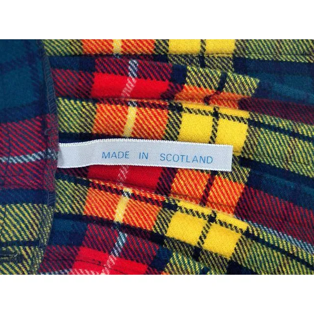 Vintage Ladies Scottish Maxi Skirt Made In Scotland Laird-Portch Small