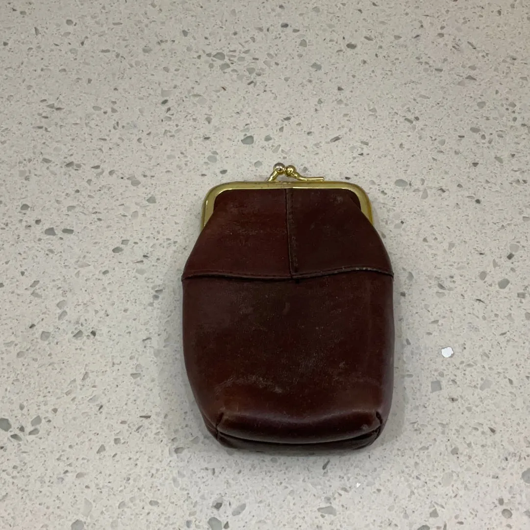 Vintage Leather Coin Purse