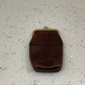 Vintage Leather Coin Purse