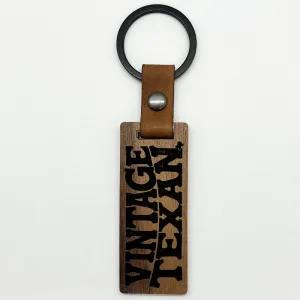 Vintage Texan Walnut Keychain