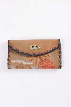 Vintage Western Leather Wallet