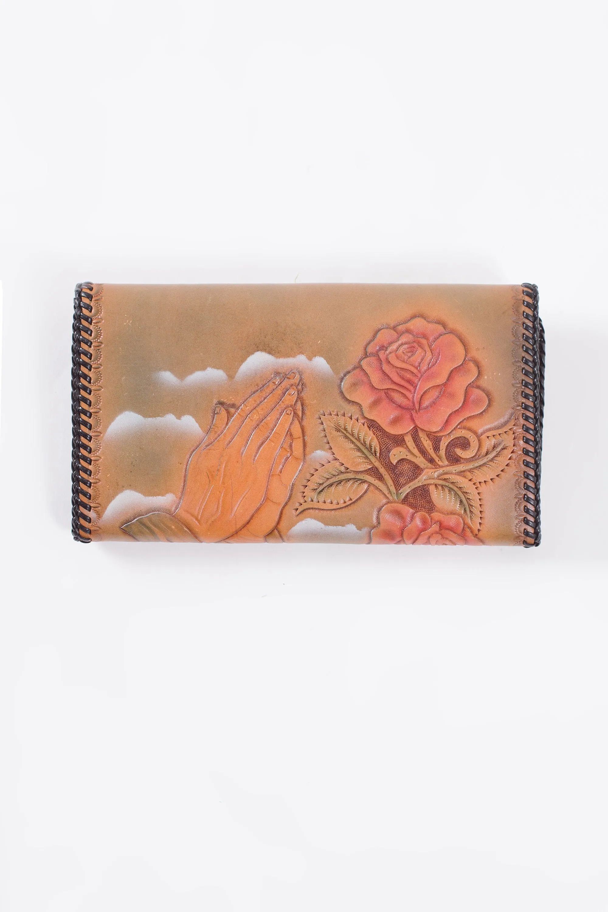 Vintage Western Leather Wallet