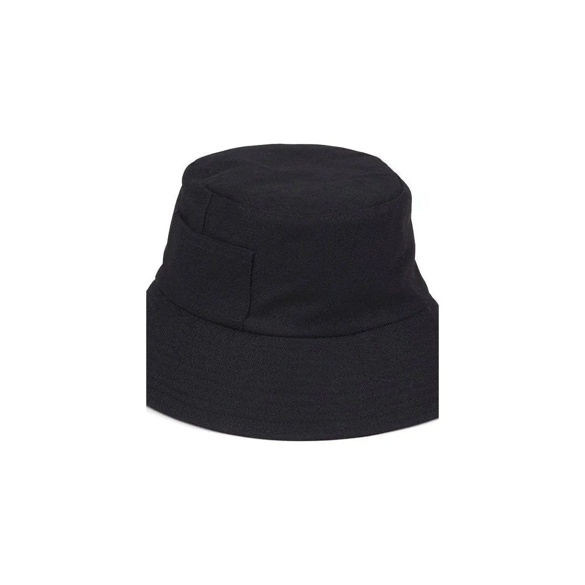 Wave Bucket Hat -Black Canvas