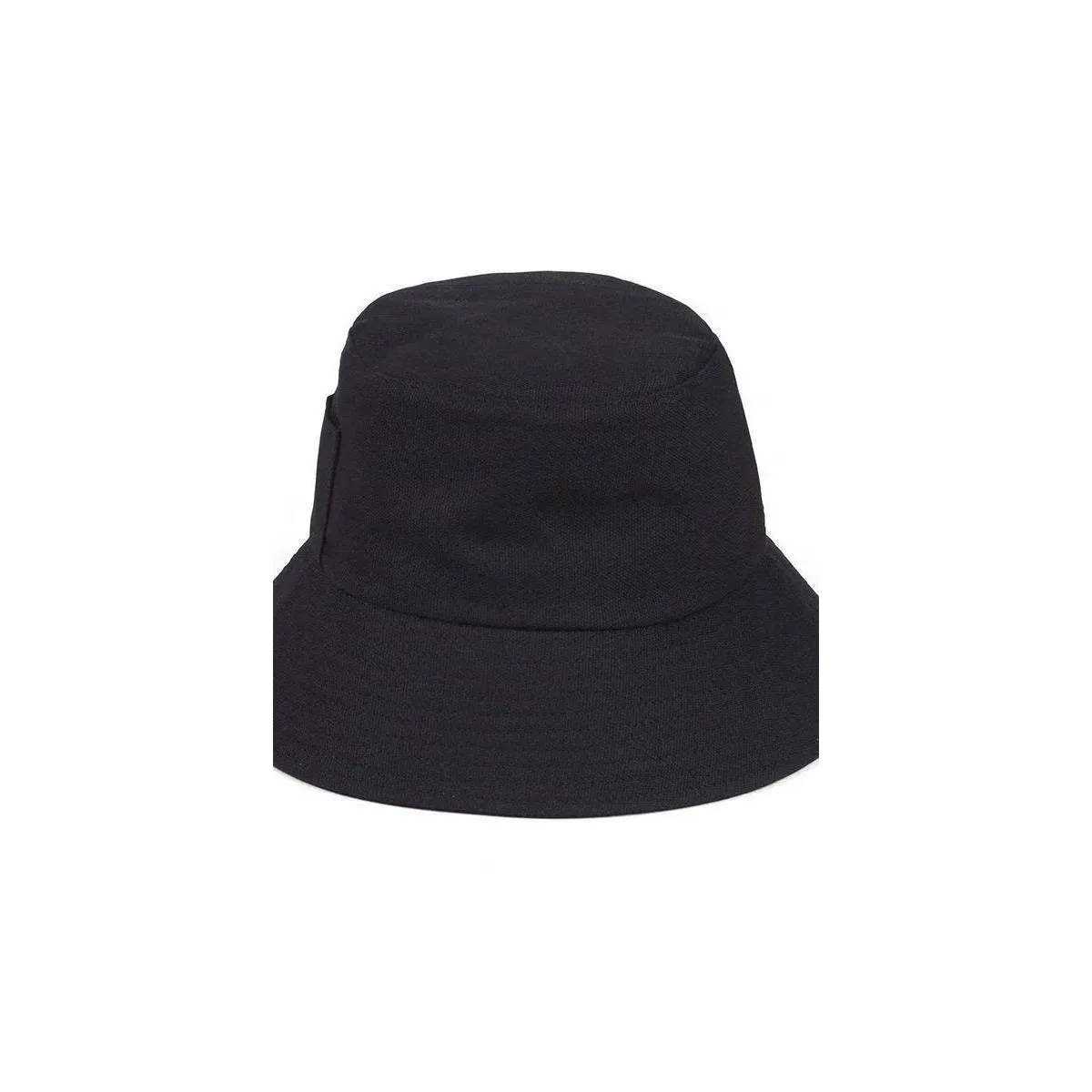 Wave Bucket Hat -Black Canvas