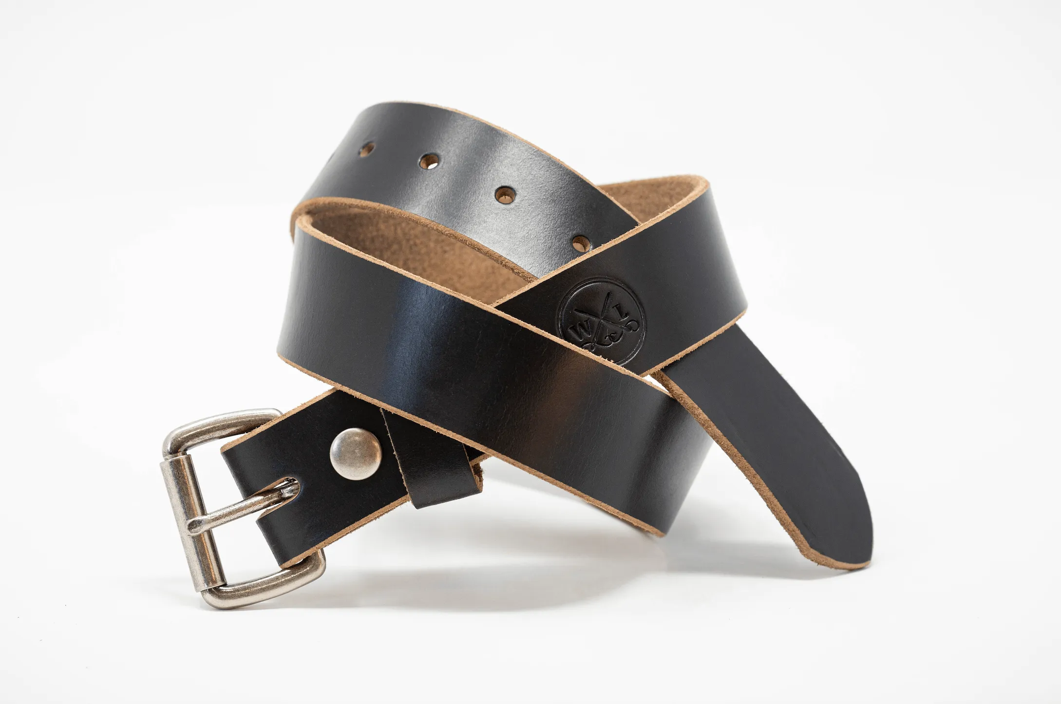 Wholesale Antique Nickel Roller Buckle Belts