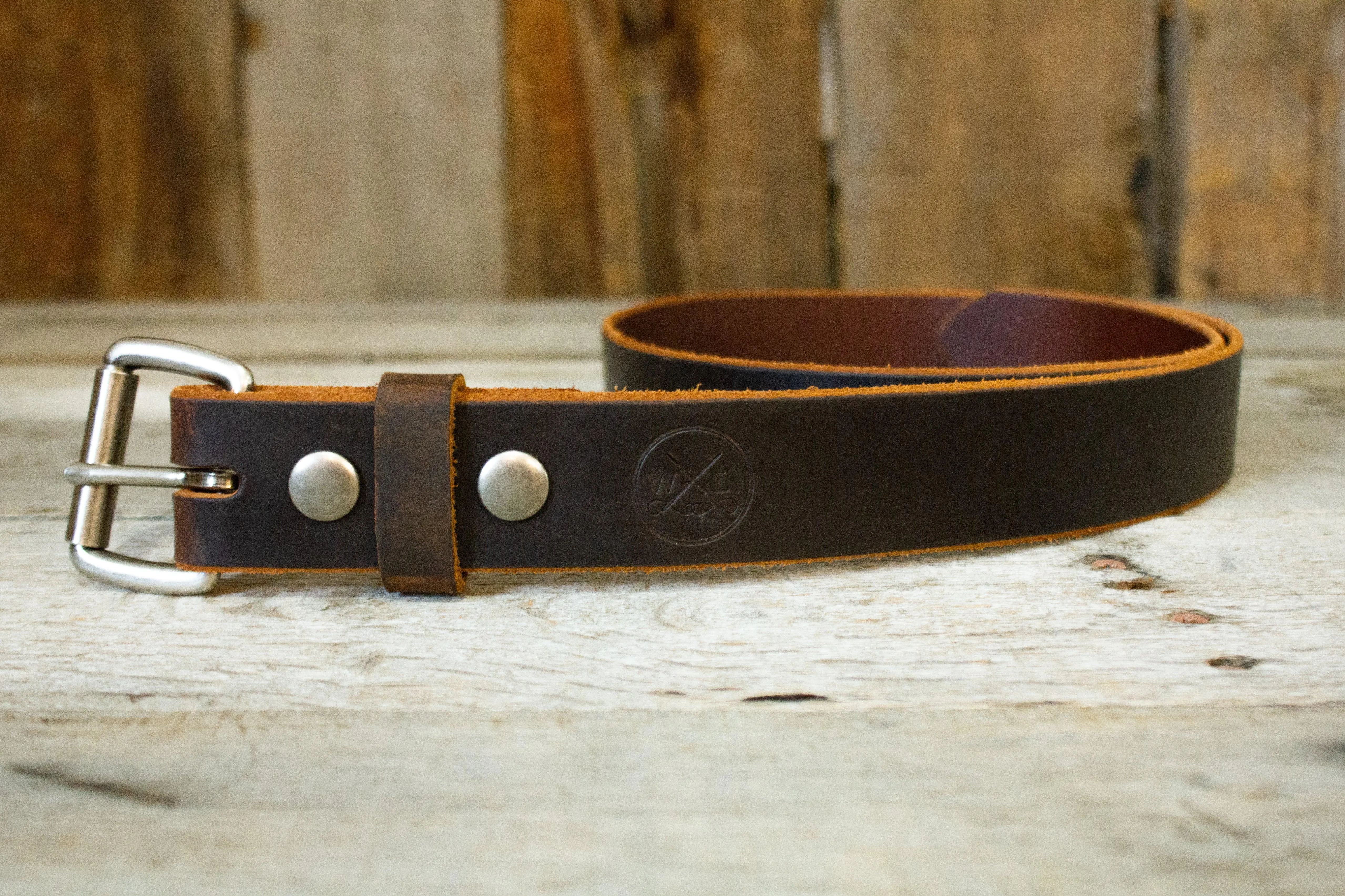 Wholesale Antique Nickel Roller Buckle Belts