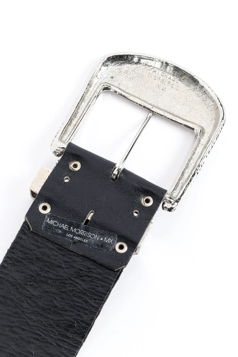 Wide Studded Belt