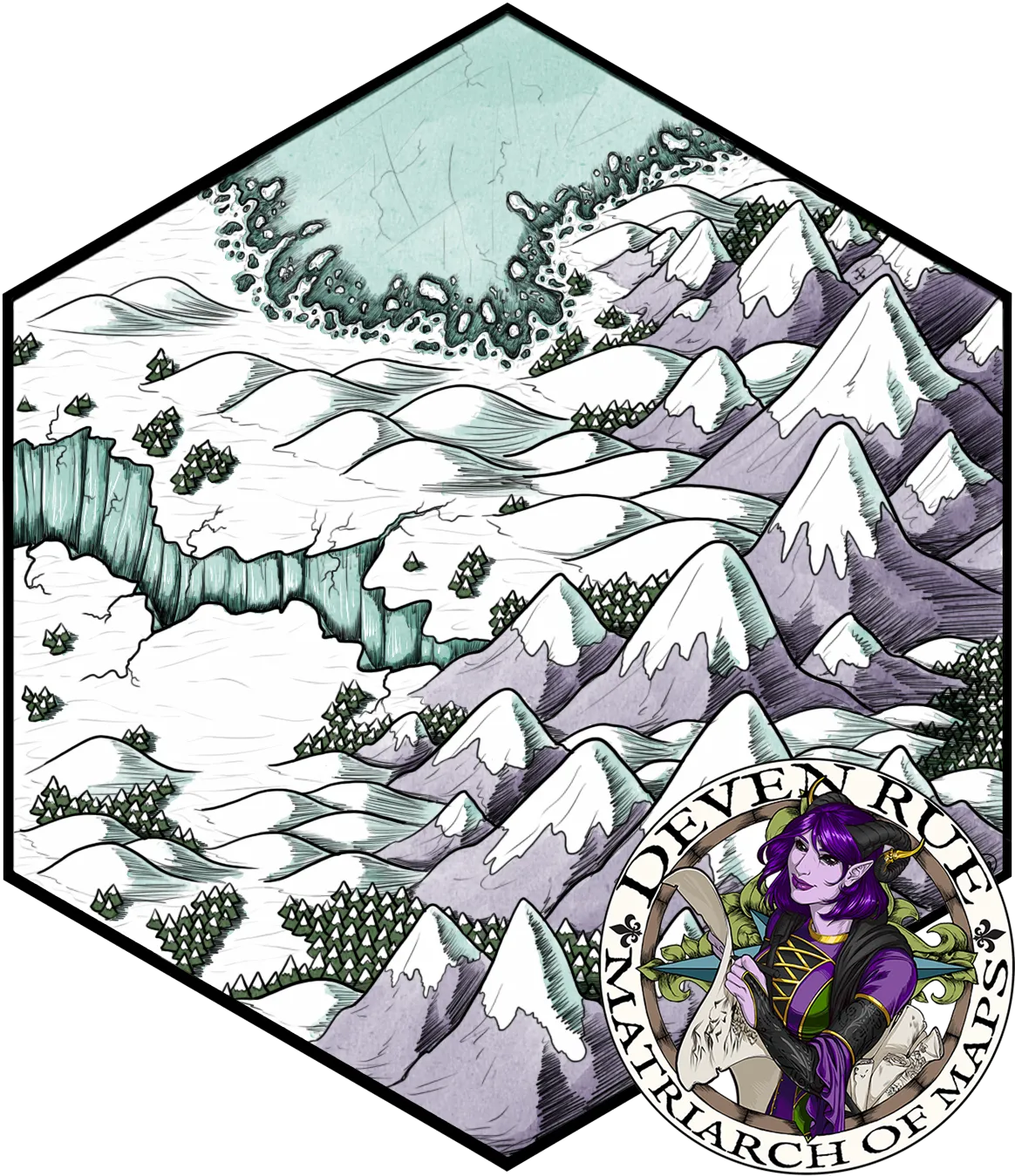 Winter's Edge Map