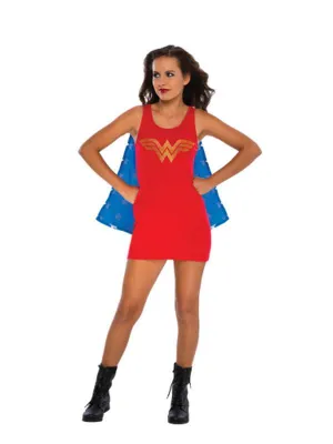 Wonder Woman Tank Dress Size Medium